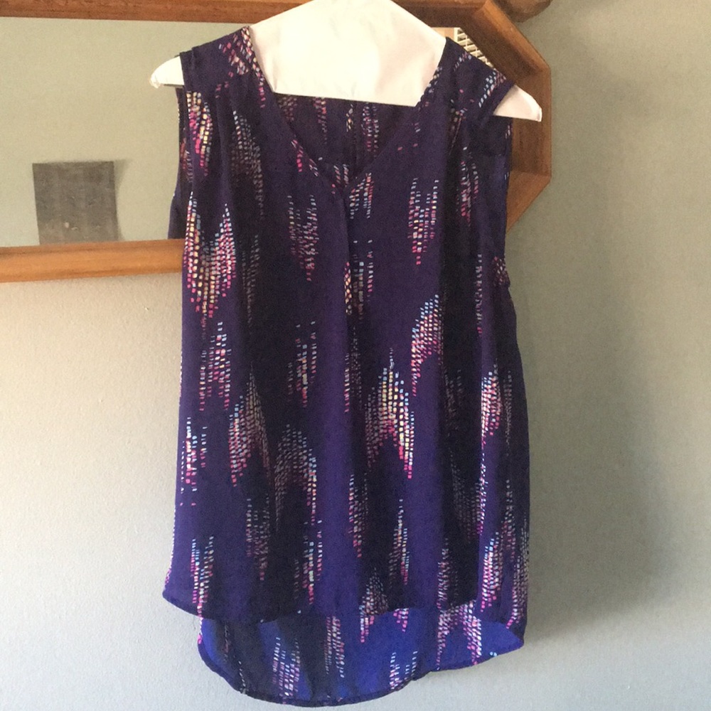 Multicolor top for nerds